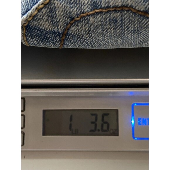 Vintage Y2K LEI Ultra Low Rise Jeans Size 11 Blue Stretch Ashley Mall Era Bratz - Picture 11 of 11